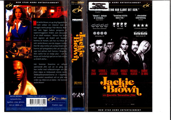JACKIE BROWN (VHS)