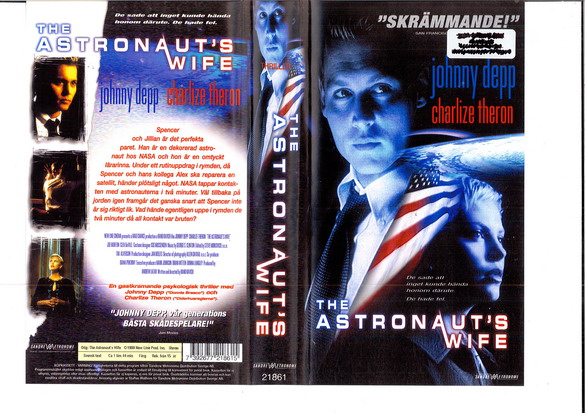 ASTRONAUT'S WIFE (VHS)