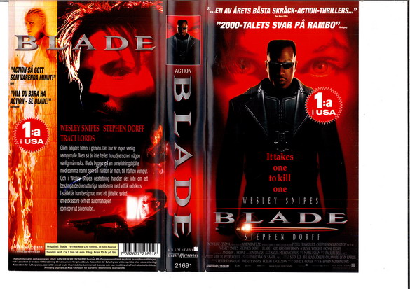 BLADE (VHS)