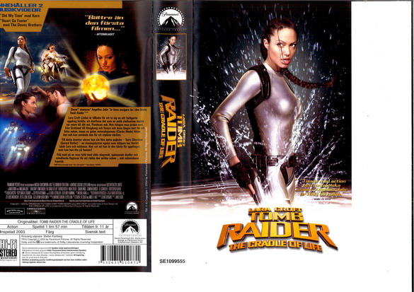 TOMB RAIDER 2 - CRADLE OF LIFE (VHS)
