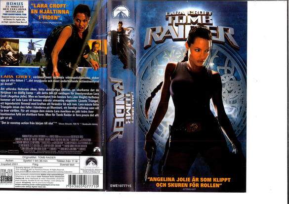 TOMB RAIDER  (VHS)
