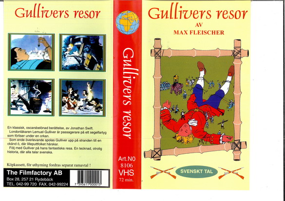 GULLIVERS RESOR (VHS)