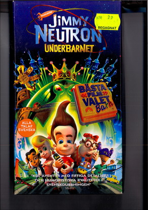 JIMMY NEUTRON  (VHS)