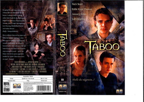 TABOO (VHS)