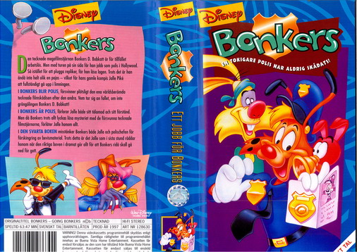 BONKERS - ETT JOBB FÖR BONKERS (VHS)