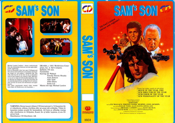 SAM'S SON (Vhs-Omslag)
