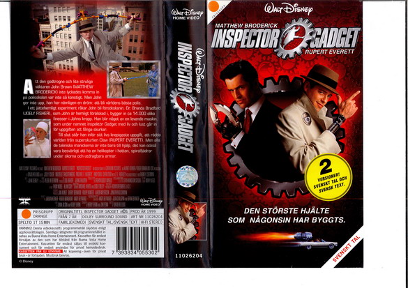 INSPECTOR GADGET (VHS)