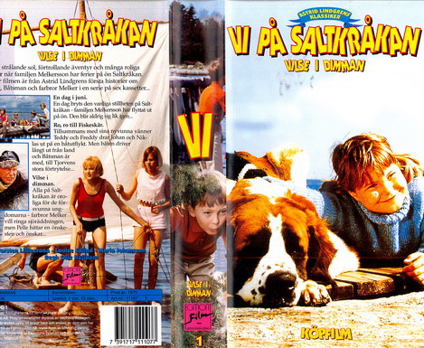 VI PÅ SALTKRÅKAN 1 - VILSE I DIMMAN (VHS)