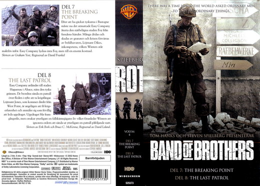 BAND OF BROTHERS VOL.4 (vhs-omslag)