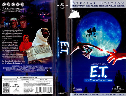 E.T.  - special edition (VHS)
