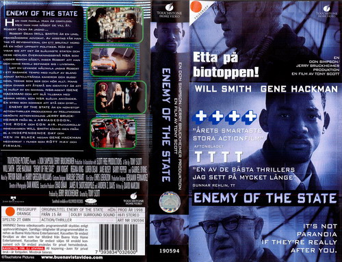 ENEMY OF THE STATE (VHS)