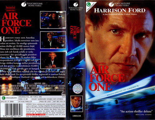 AIR FORCE ONE (VHS)