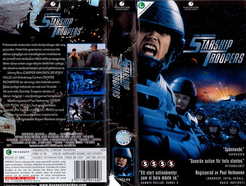 STARSHIP TROOPERS (VHS)