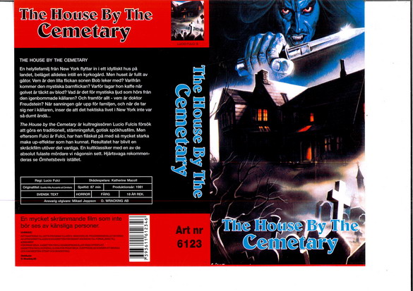 HOUSE BY THE CEMETERY (vhs)