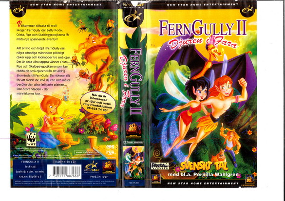 FERNGULLY 2 (VHS)