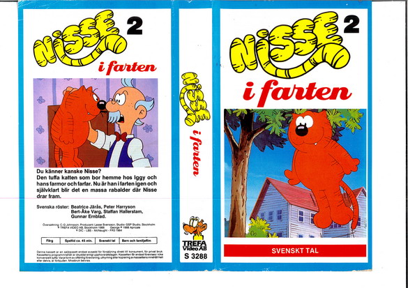 NISSE 2 - I FARTEN (VHS)