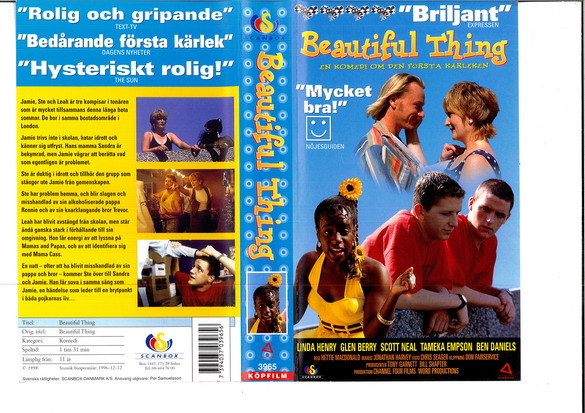BEAUTIFUL THING (VHS)