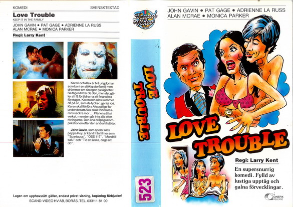 LOVE TRUBLE (VHS)