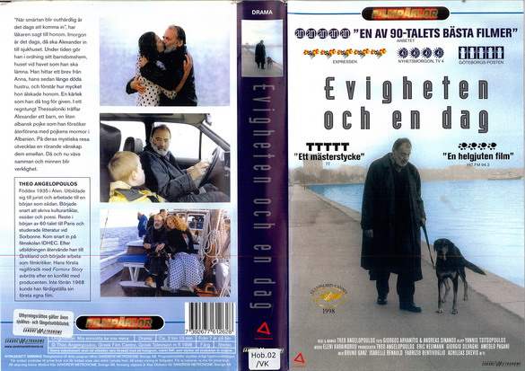 EVIGHETEN OCH EN DAG (VHS)