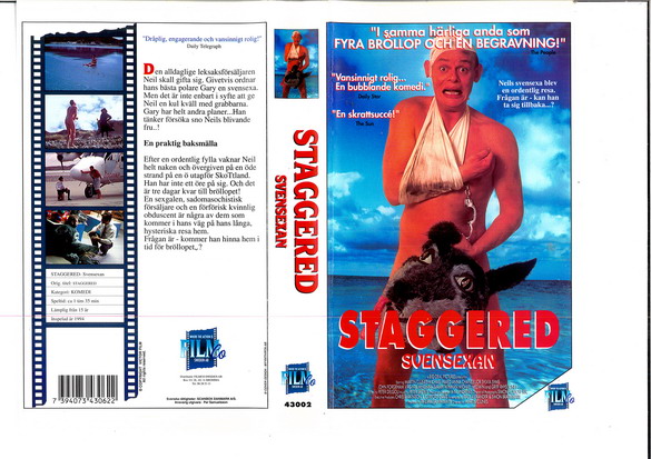 STAGGED - SVENSEXAN (VHS)