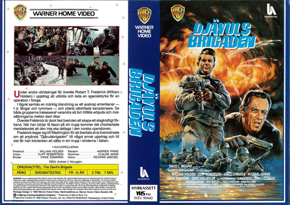 99440 DJÄVULSBRIGADEN (VHS)
