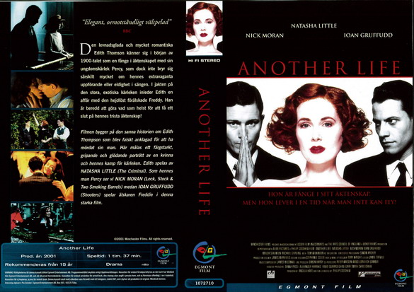 ANOTHER LIFE (Vhs-Omslag)