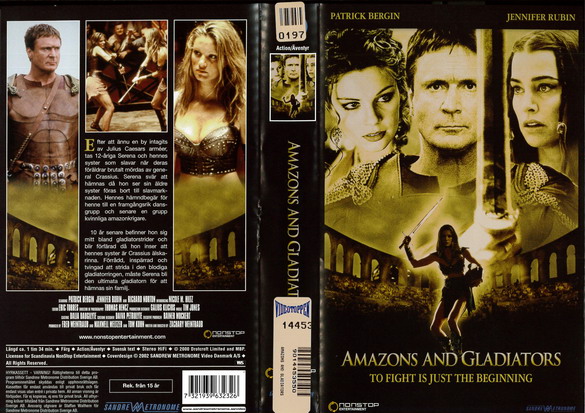 AMAZONS AND GLADIATORS (VHS)