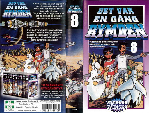 DET VAR EN GÅNG RYMDEN DEL 8 (VHS)