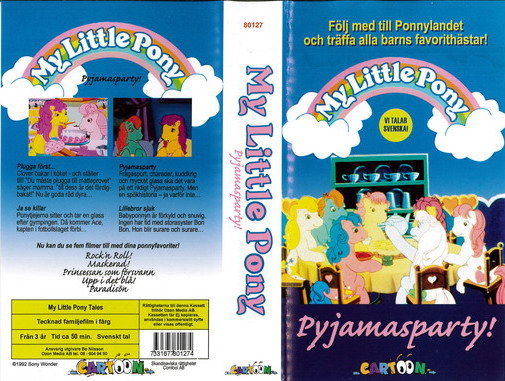 MY LITTLE PONY PYJAMASPARTY(VHS)