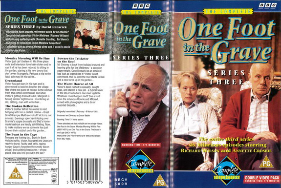 ONE FOOT IN THE GRAVE SERIES 3(VHS)