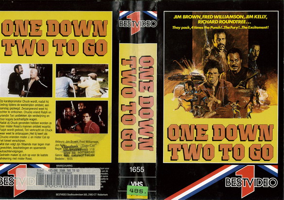 ONE DOWN TWO TO GO (VHS) HOL