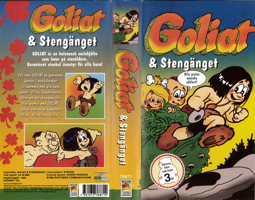 GOLIAT OCH STENGÄNGET (VHS)