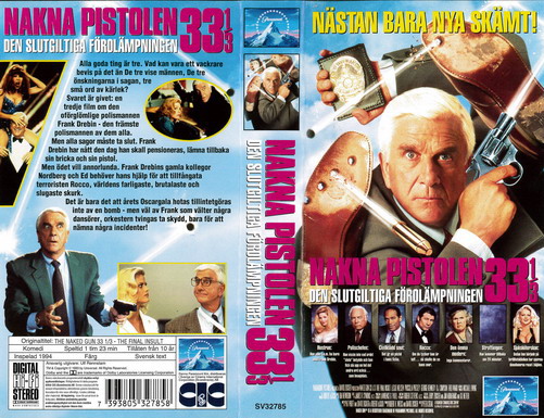 NAKNA PISTOLEN 33 1/3 (VHS)