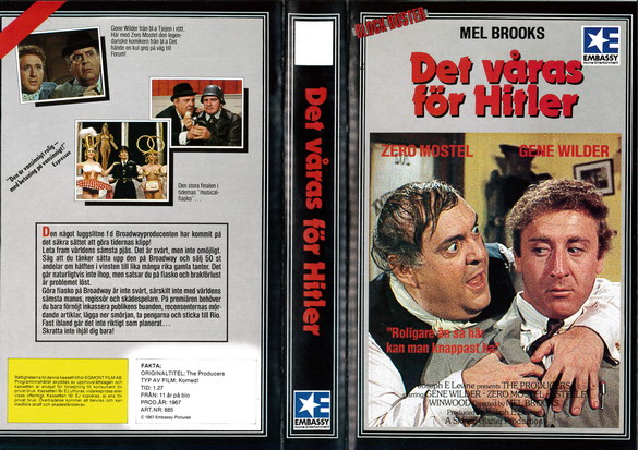 685 DET VÅRAS FÖR HITLER (VHS)