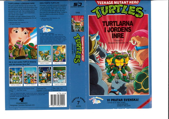 TURTLES 7 (VHS)