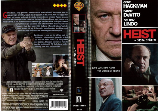 HEIST - SISTA STÖTEN (VHS)