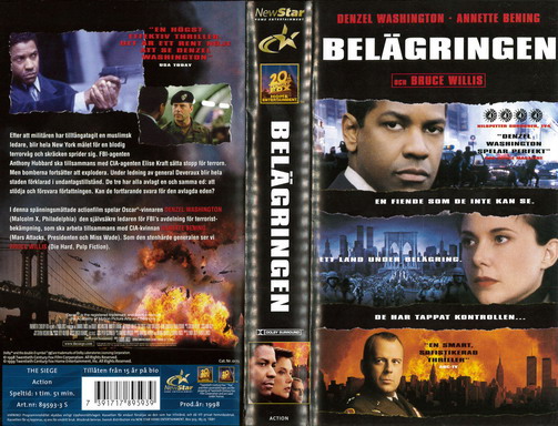 BELÄGRINGEN (VHSomslag)