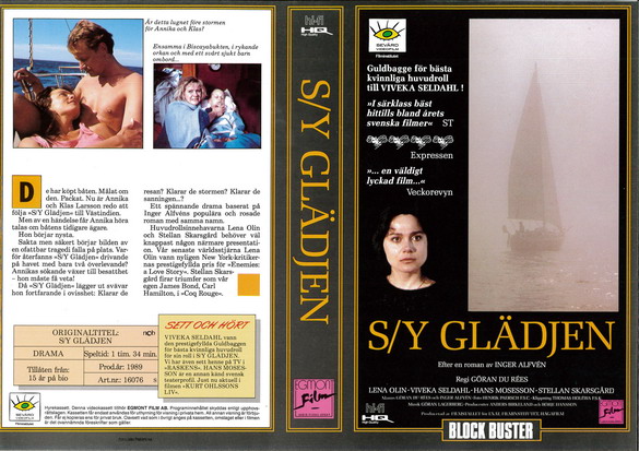 16076 S/Y GLÄDJEN (VHS)