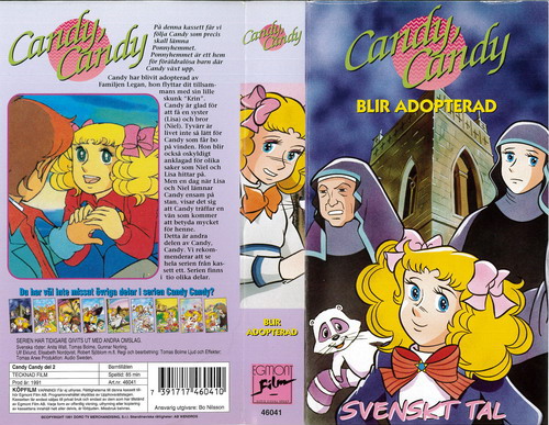 CANDY CANDY 2 blir adopterad (Vhs-Omslag)