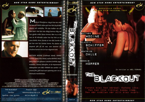 BLACKOUT (VHS)