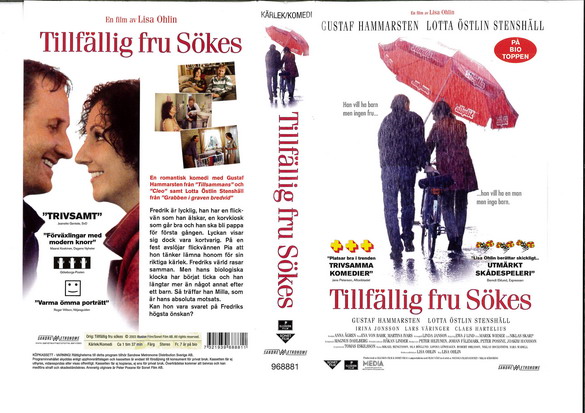 TILLFÄLLIG FRU SÖKES (VHS)