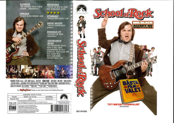 SCHOOL OF ROCK (VHS)