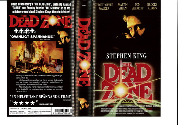 DEAD ZONE (VHS)