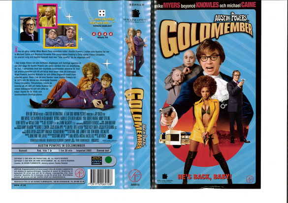 AUSTIN POWERS IN GOLDMEMBER (VHS)