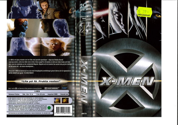 X-MEN (VHS)