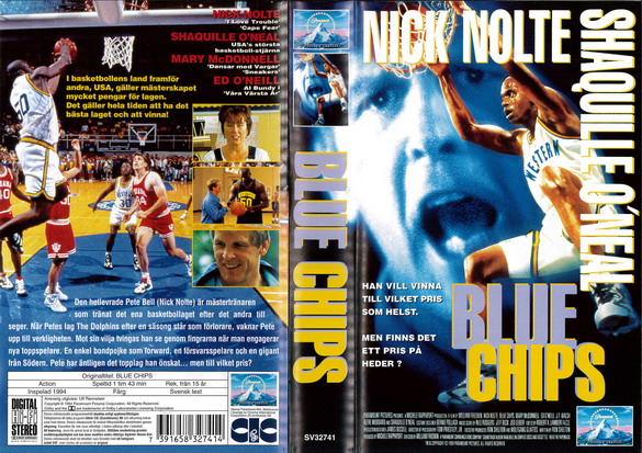 BLUE CHIPS (VHS)