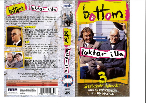 BOTTOM: LUKTAR ILLA (VHS)