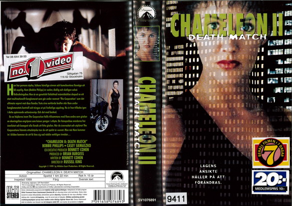 CHAMELEON 2 (VHS)