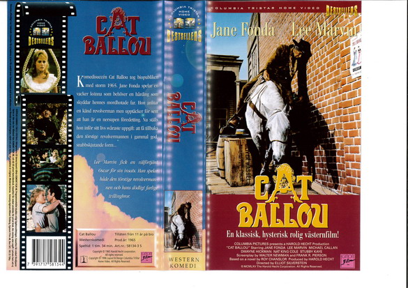 CAT BALLOU (VHS)