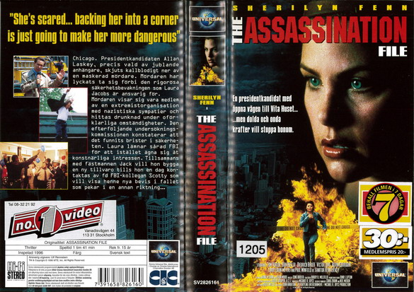 ASSASSINATION FILE (VHS)